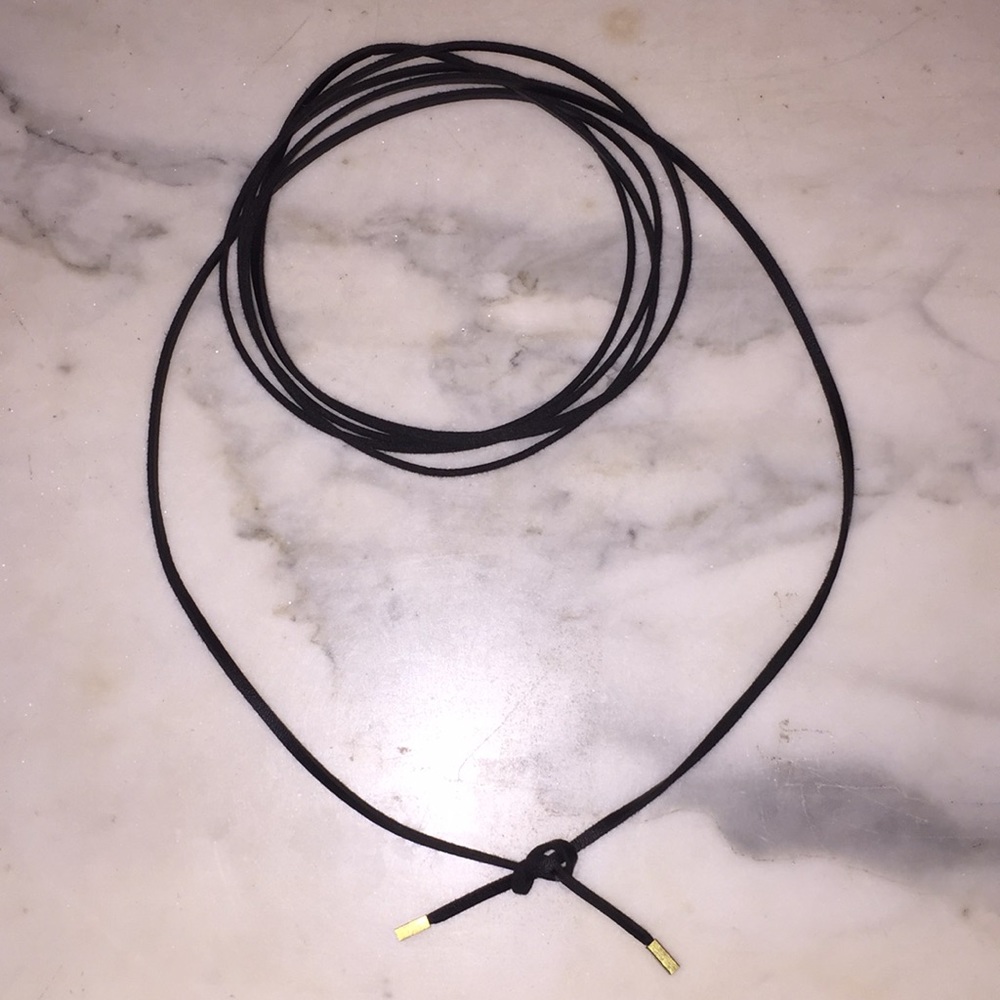 Urban outfitters vegan leather wrap choker - Picture 2 of 6